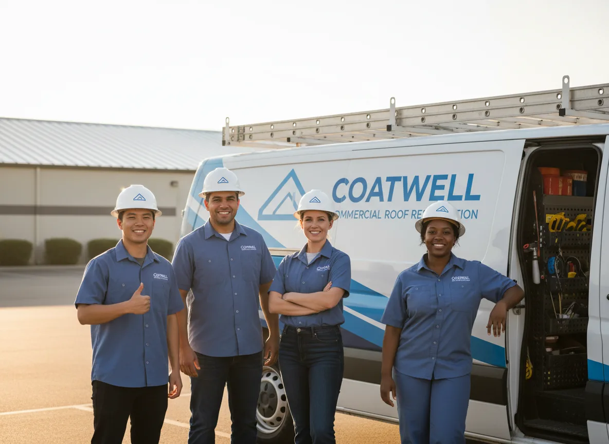 Commercial roof coating company in Harrison, ME